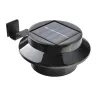 Solar have/hegn lys - vandtæt lampe - 3 LED