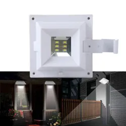 Solar utelampe - PIR bevegelsessensor - vanntett - 6 LED