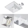 Solar utelampe - PIR bevegelsessensor - vanntett - 6 LED