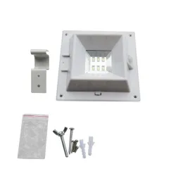 Solar utelampe - PIR bevegelsessensor - vanntett - 6 LED