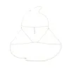 Corrente / colar com tassel - com cristais