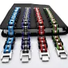 Edelstahlarmband im Motorradkettendesign