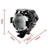 Faro LED moto - 3000lm - Chip CREE - impermeabile - 2 pezzi