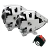 LucesFaro LED para motocicleta - 3000lm - Chip CREE - resistente al agua - 2 piezas