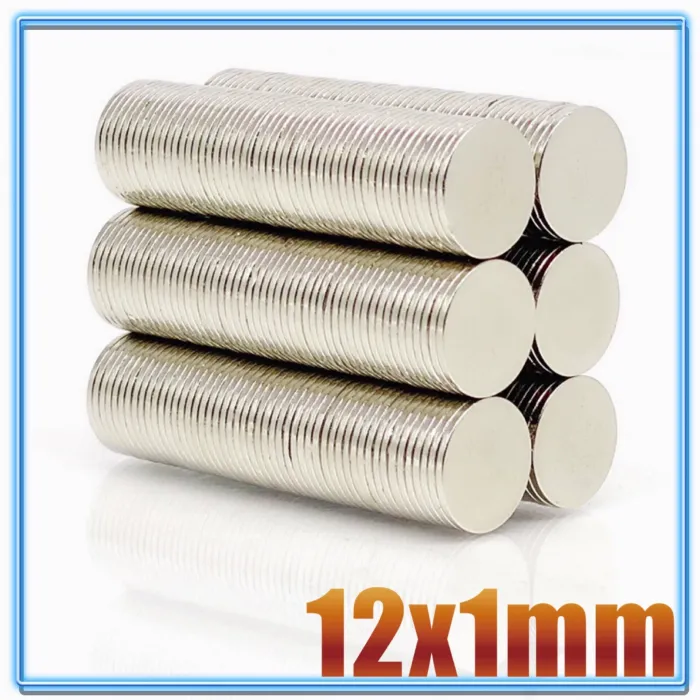 N35 - aimant néodyme - disque rond puissant - 12mm * 1mm