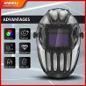 ANDELI - solar auto darkening welding helmet - TIG / MIG / CUT / MMAHelmets