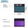 ANDELI - solar auto darkening welding helmet - TIG / MIG / CUT / MMAHelmets