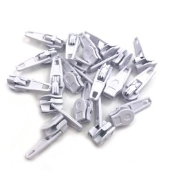 CremallerasDeslizadores de metal - para cremallera de nylon - 50 piezas