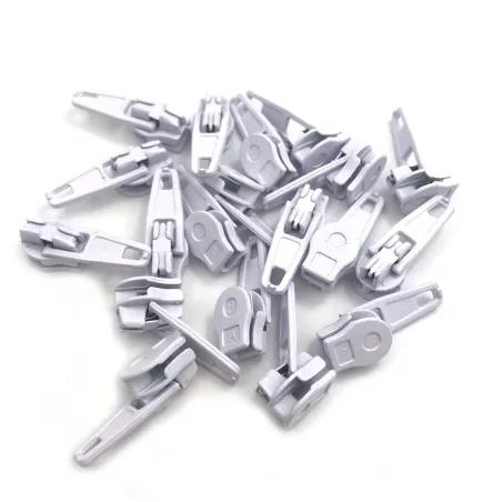 Cursori in metallo - per cerniera in nylon - 50 pezzi