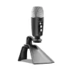 Microphone à condensateur professionnel - avec sortie casque - USB