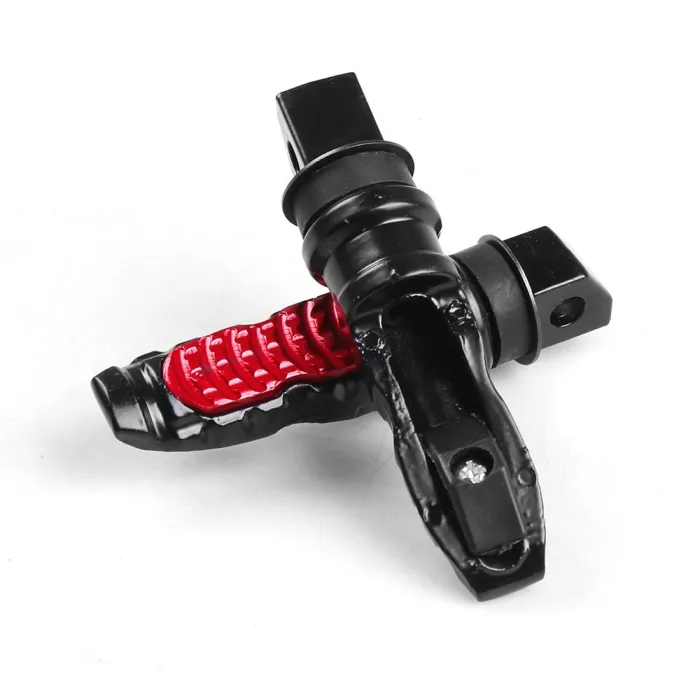 Universelle hintere Fußrasten für Motorräder – Soziusfußraste – 8 mm – 2 Stück