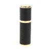 Nahkainen hajuvesipullo - tyhjä metallisäiliö - 5ml