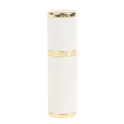 Läderparfymflaska - tom metallbehållare - 5ml