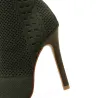 Modischer Peeptoe - High Heel - Stiefeletten - Pumps