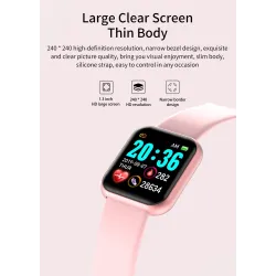 Digitalt Smart Watch - LED - Bluetooth - Android - IOS - unisex