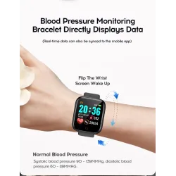 Digitale smartwatch - LED - Bluetooth - Android - IOS - unisexSmart-Wear