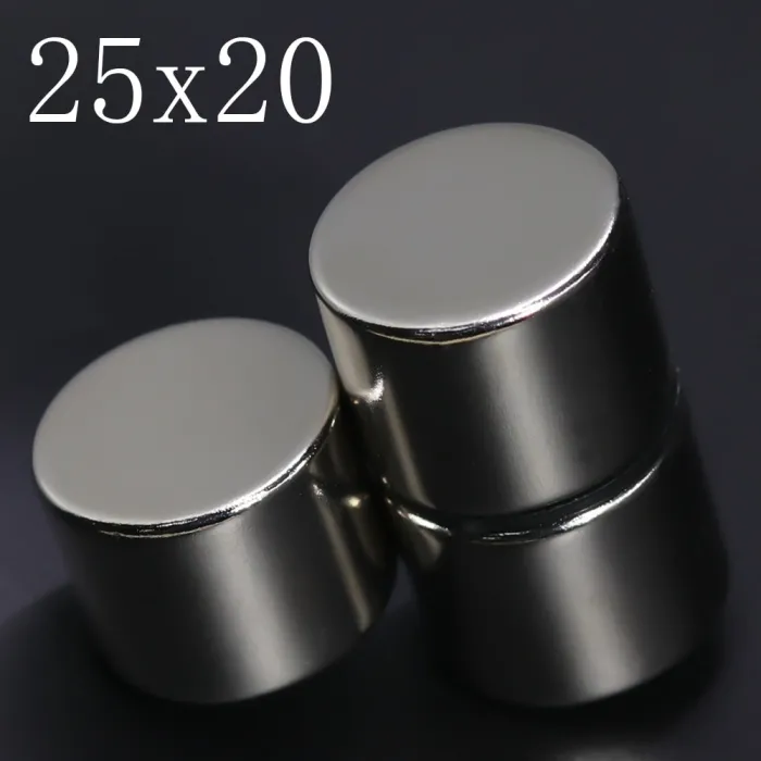 N35 - neodymium magnet - strong round disc - 25mm * 20mmN35