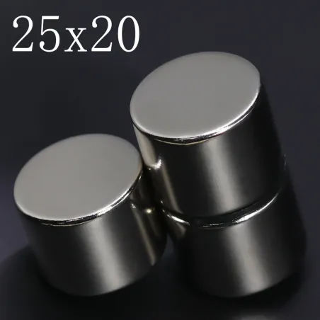 N35 - neodymium magnet - strong round disc - 25mm * 20mmN35
