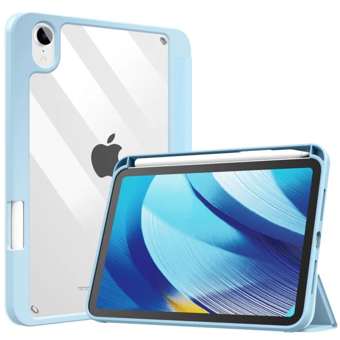 Capa protetora - função de suporte - para iPad Mini 6 - com porta-lápis