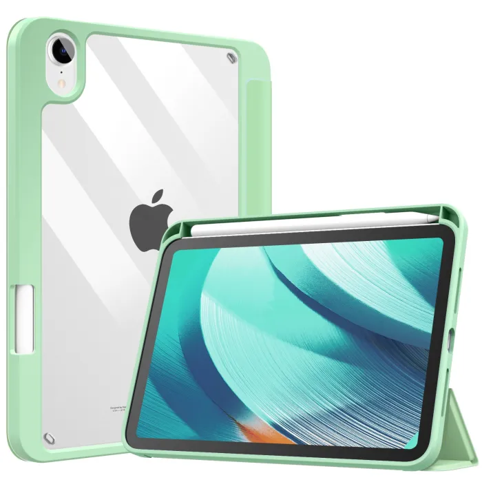 Capa protetora - função de suporte - para iPad Mini 6 - com porta-lápis