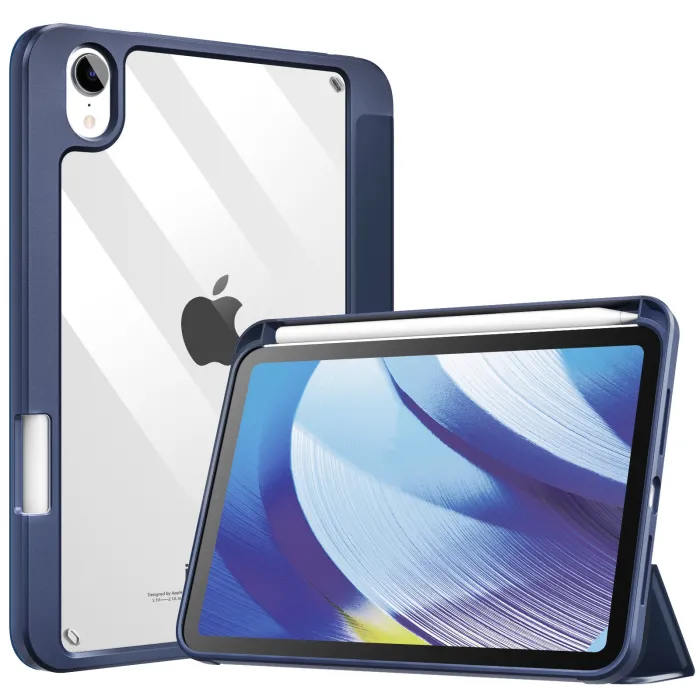 Capa protetora - função de suporte - para iPad Mini 6 - com porta-lápis