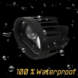 Faro LED per moto - impermeabile - 20W - 2000lm