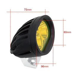Faro LED per moto - impermeabile - 20W - 2000lm