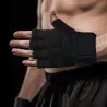 Professionella fitnesshandskar - halvfinger - honeycomb design