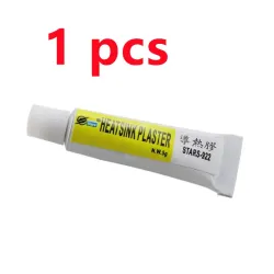 Termisk pasta - fett - ledende lim - gips - 5 gr