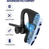 Bluetooth-kuulokkeet - langattomat HD-kuulokkeet - kahdella CVC8.0-mikrofonilla - kohinanvaimennus