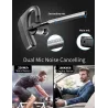 Bluetooth-øretelefoner - HD trådløst headset - med CVC8.0 dobbel mikrofon - støyreduksjon