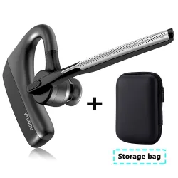 Bluetooth-øretelefoner - HD trådløst headset - med CVC8.0 dobbel mikrofon - støyreduksjon