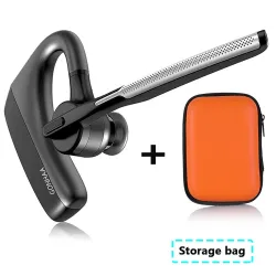 Bluetooth-øretelefoner - HD trådløst headset - med CVC8.0 dobbel mikrofon - støyreduksjon