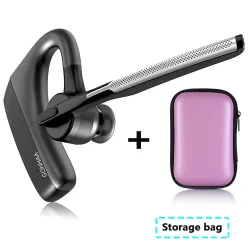 Bluetooth-øretelefoner - HD trådløst headset - med CVC8.0 dobbel mikrofon - støyreduksjon