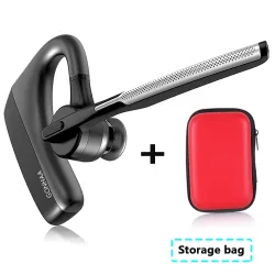Bluetooth-øretelefoner - HD trådløst headset - med CVC8.0 dobbel mikrofon - støyreduksjon