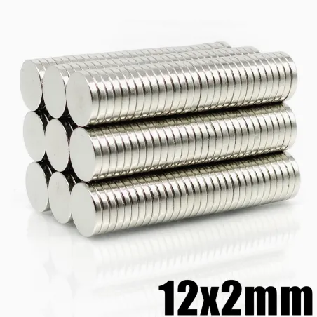 N35 - aimant néodyme - disque rond puissant - 12mm * 2mm