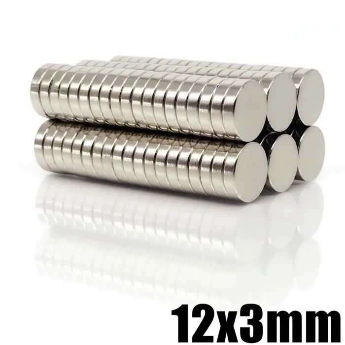 N35 - magnete al neodimio - forte disco rotondo - 12mm * 3mm