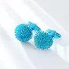 Eleganti gemelli - fiore bomba rotondo