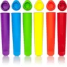 Iskrem / lollipop maker - silikonformer - 4 stk