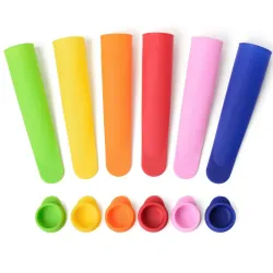 Iskrem / lollipop maker - silikonformer - 4 stk