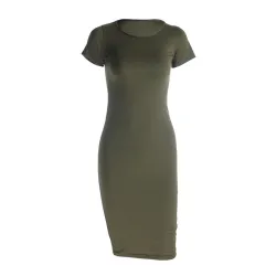 VestidosVestido midi de punto clásico