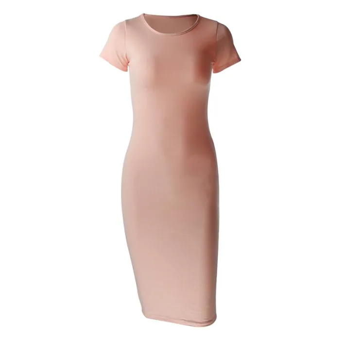 Classic knitted midi dressDresses
