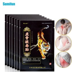 Sumifun - bálsamo de tigre - adesivos para alívio da dor - músculos das costas / pescoço / articulações - 100 peças