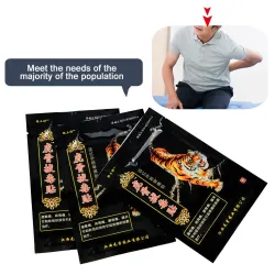 Sumifun - baume du tigre - patchs analgésiques - muscles dos/cou/articulations - 100 pièces
