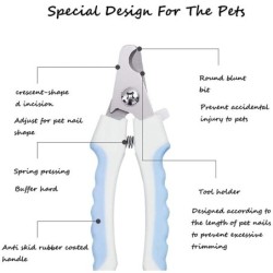 Nagelknipser für Hunde/Katzen – Set mit Nagelfeile