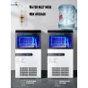 Commercial automatic ice maker - dual purpose - 70 kg / 24 hBar supply