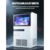 Commercial automatic ice maker - dual purpose - 70 kg / 24 hBar supply