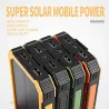 Solenergibank - batterioplader - dobbelt USB - vandtæt - 20000mAh