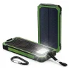 Solar powerbank - batterijlader - dubbele USB - waterdicht - 20000mAhPowerbanks