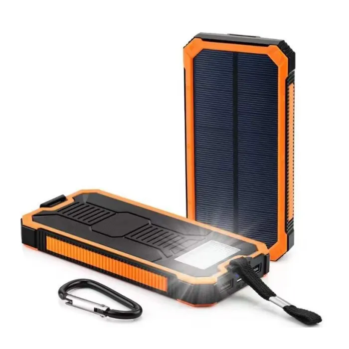 Solar powerbank - batterijlader - dubbele USB - waterdicht - 20000mAhPowerbanks